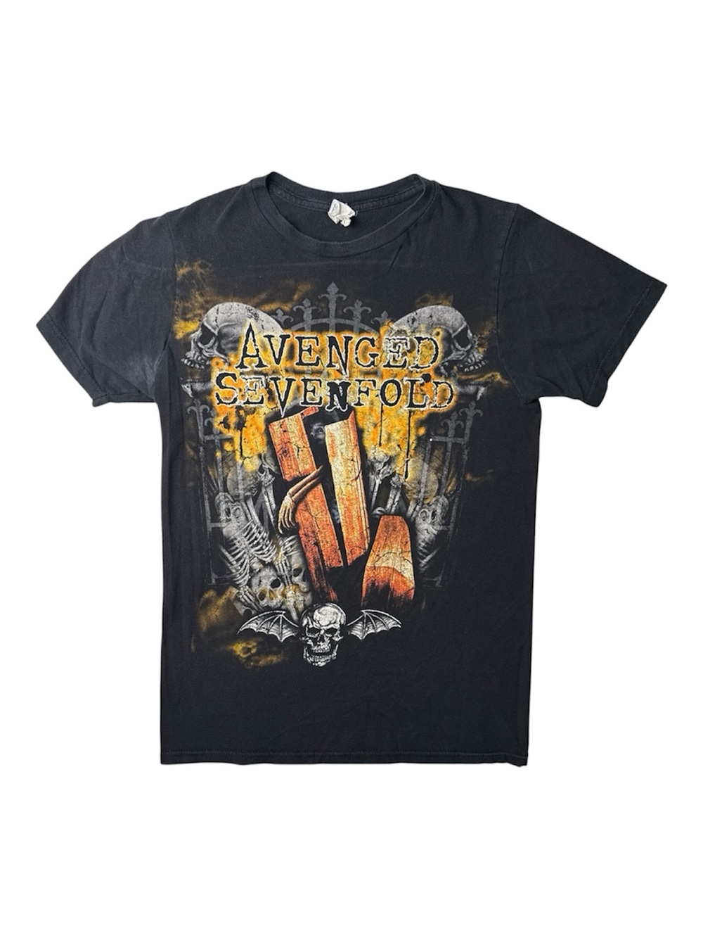Avenged Sevenfold Black Graphic Tee
